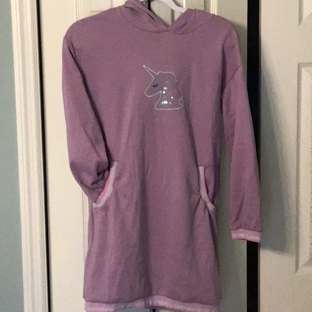 Deux par Deux Purple Casual Dress with Relaxed Fit